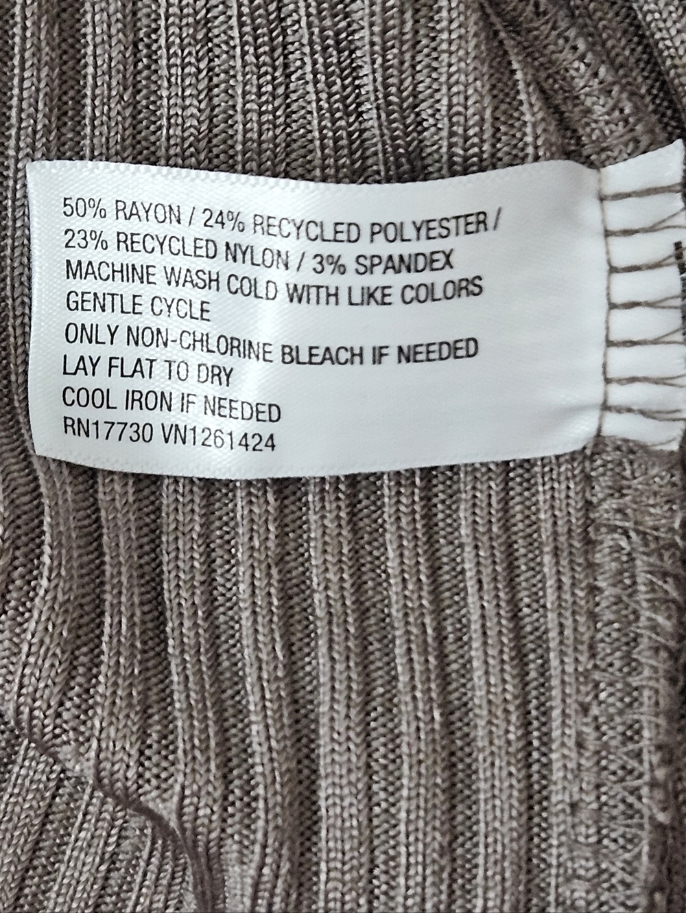 Wild Fable Ribbed Off Shoulder Sweater - Picture 3 of 4